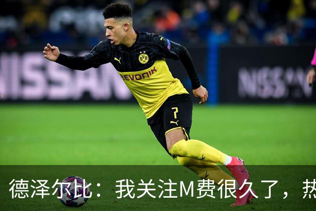 德泽尔比：我关注M费很久了，热刺会很适合他继续成长